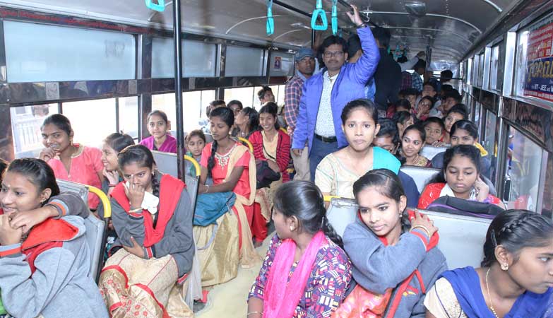 araku valley bus trip